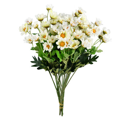 14.5" Artificial Wild Daisy Bush