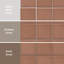 Carreau Lincoln Quarry de 3 5/8 po X 7 5/8 po Garniture de plancher et de mur en céramique