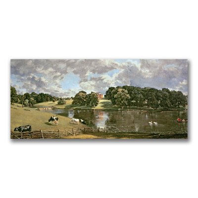 «Wivenhoe Park, Essex» par John Constable, reproduction sur toile