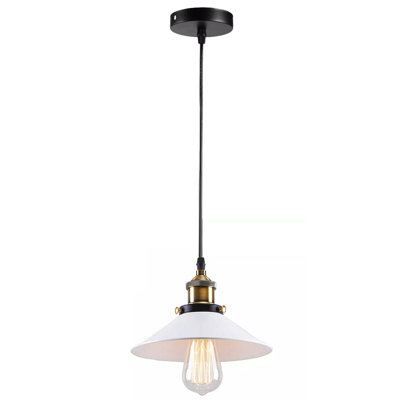 Northumberland 1 - Light White Single Pendant