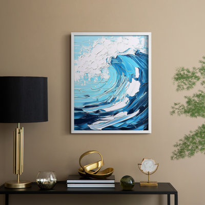 NAUTICAL Series Lxxxvi, reproduction encadrée - bois massif