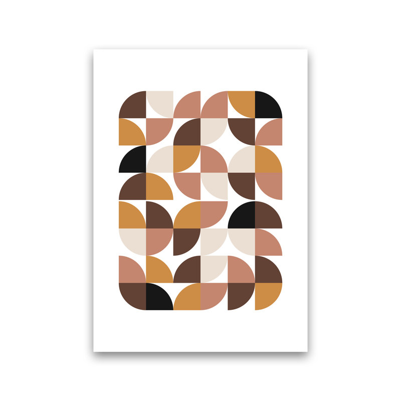 Geometric I - Print, No Framed, 84.01cm H x 59.4cm W x 1cm D