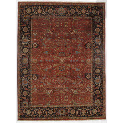 Handmade Wool Oriental Area Rug