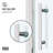 Astoria 76" H Framed Sliding  Pivot Shower Door with 5/16" Clear Glass-99084502