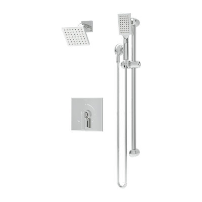 Système de douche à une poignée avec douchette Duro HydroMersion
