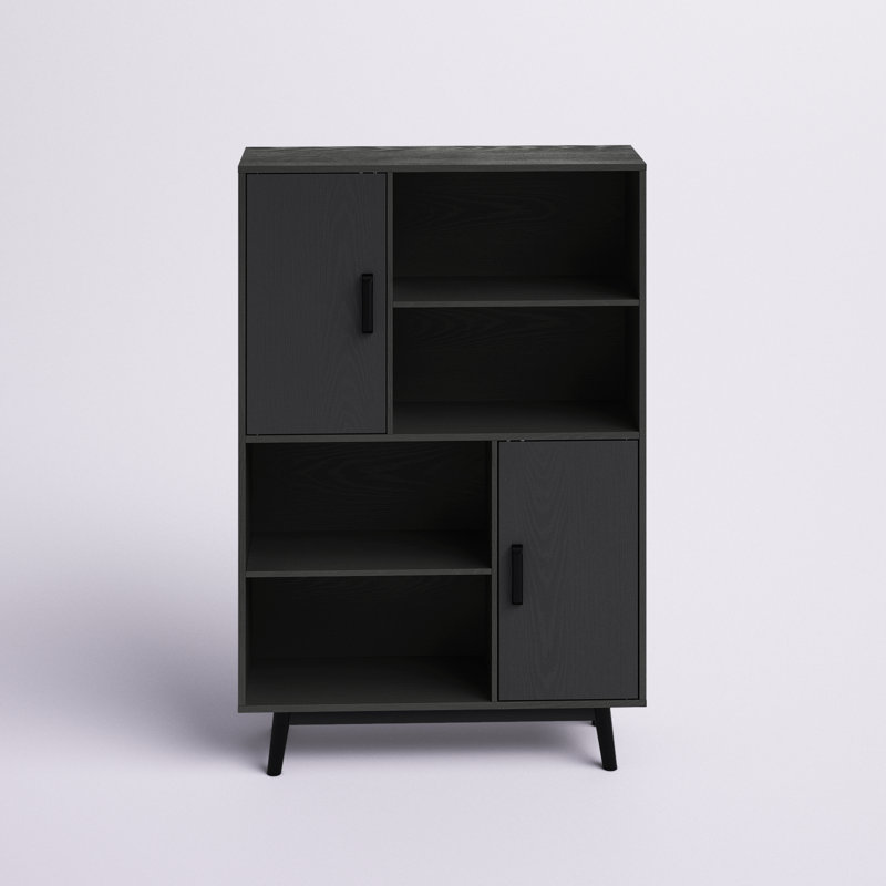 Wade Logan Audren 31.5'' Black Sideboard Storage