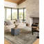 Tapis bleu marine / sable Amber Lewis x Loloi Morgan CloudPile-75031787