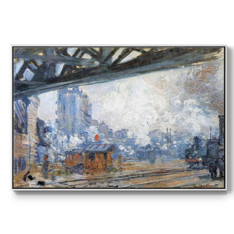 Saint sur toile, H 37 po x l 25 po x P 2 po, Blanc