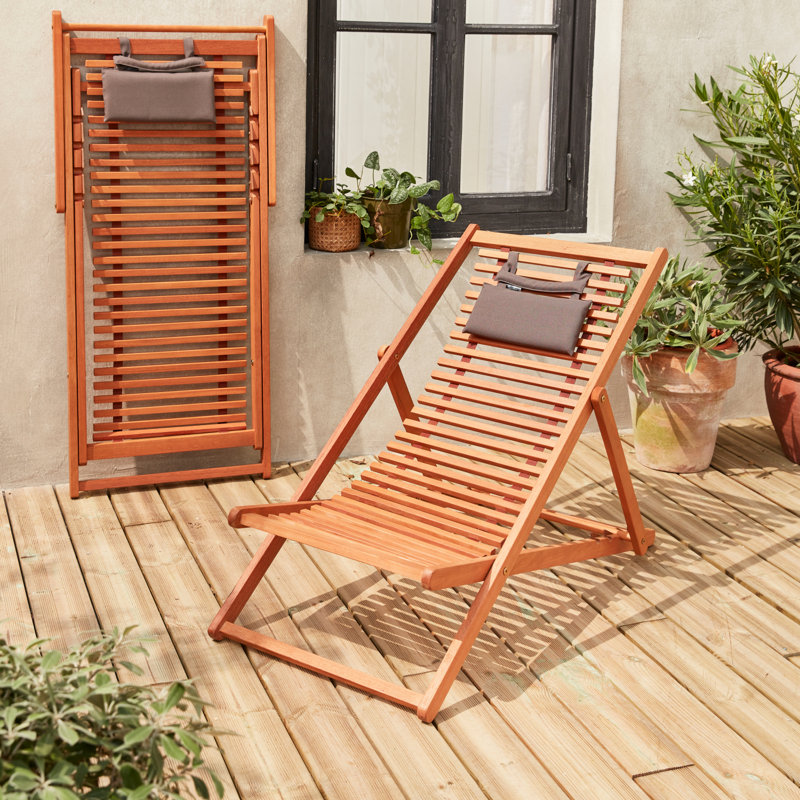 Reclining Deck Chair