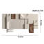 Armoire de rangement pour chaussures 20 pièces Modern Modern-125121016