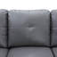Canapé et méridienne 97 po en similicuir de 97 po de large avec repose-pieds-1302346215-1290190016