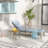 Marijela Outdoor Metal Chaise Lounge Set with Table , Cushion Included-100853775
