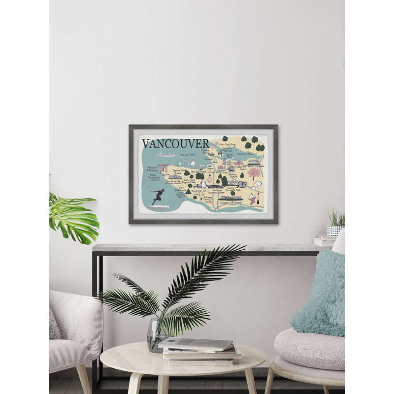 'Vancouver's Best' Framed Print, 16" H x 24" W x 1.5" D