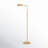 Nathanael 55'' Plated Base LED Task Floor Lamp