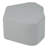 Upholstered Petal Ottoman 12" Height-101545403