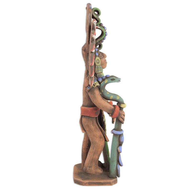 Sculpture en céramique artisanale signée Zhane