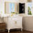 Cyrille Recessed & Surface Framed Medicine Cabinet with Mirror and Shelves-860957903-819396592