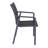 Farrah Stacking Patio Dining Armchair-333425415