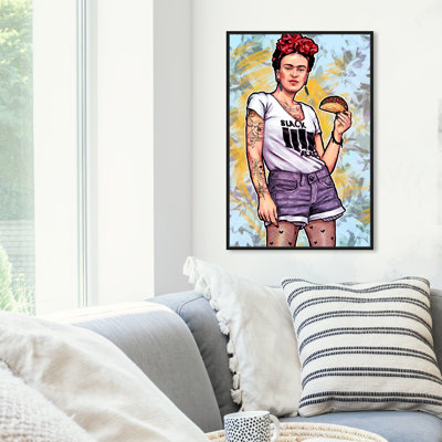 «Nikolaos Frida and the Taco», reproduction d'art sur toile tendue