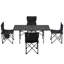 Rectangular Folding Table with 4 Chairs-127113734