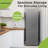 Hamilton Beach 11.7 Cu. Ft. Frost Free Bottom Mount Refrigerator, Platinum