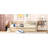Twin Size Daybed With Trundle And Fence Guardrails In Natural - Long-lasting Durability Wood Protective Quality-967989521-967989526