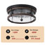Luminaire encastré à intensité variable à 2 lumières Joandra