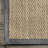Stephanne Farmhouse Seagrass Natural/Dark Gray Area Rug-1112745650