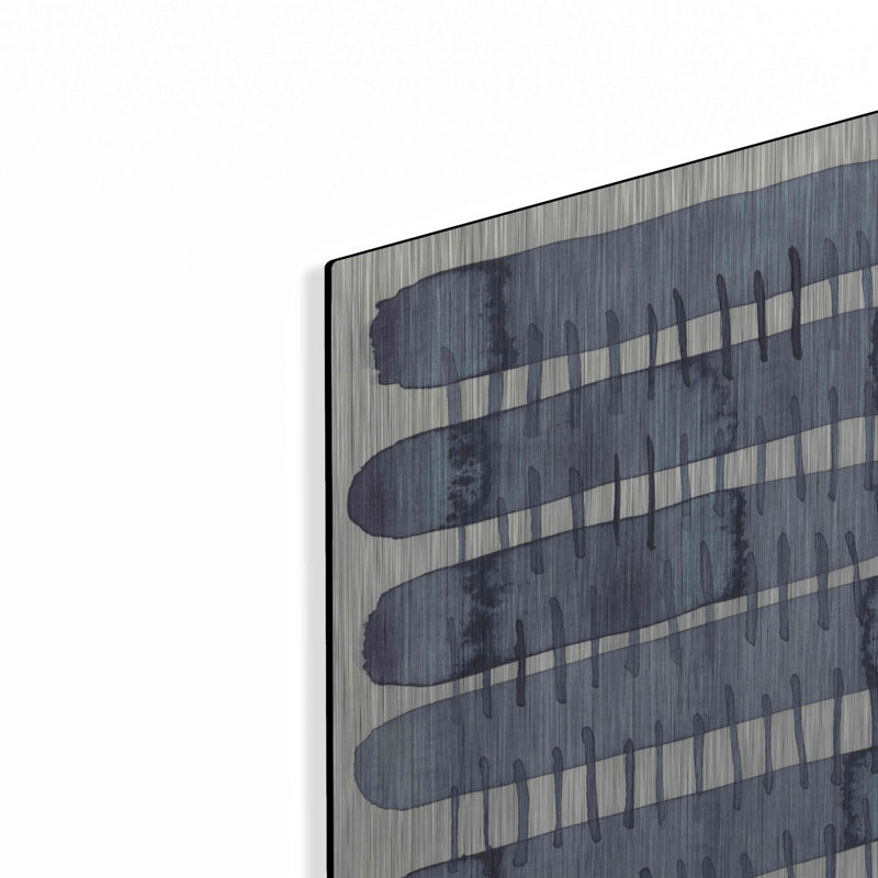 «Indigo Stitchy I» par Nikki Galapon, H 24 po x l 16 po