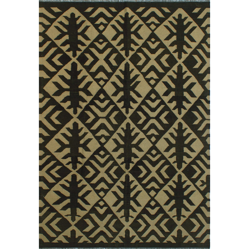 Reta Wool Geometric Indoor Rug
