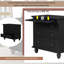 3-Drawer Storage Cabinet, End Table With Pull Out Tray, Living Room Cabinet-90043377