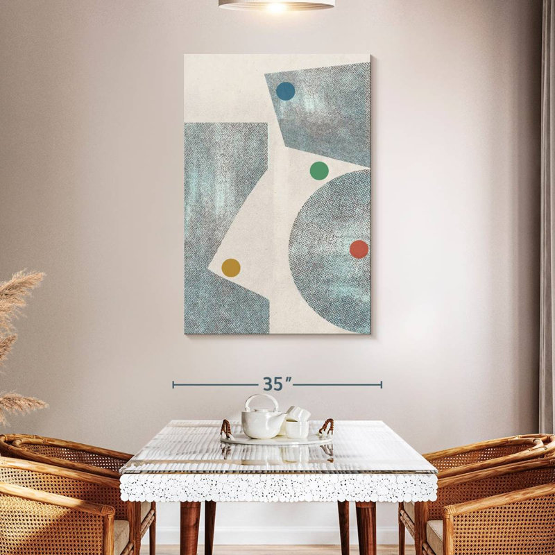 Retro Dots No. 2, 48" H x 32" W
