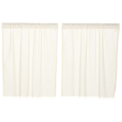 Francoise Cotton Tailored Cafe Curtain