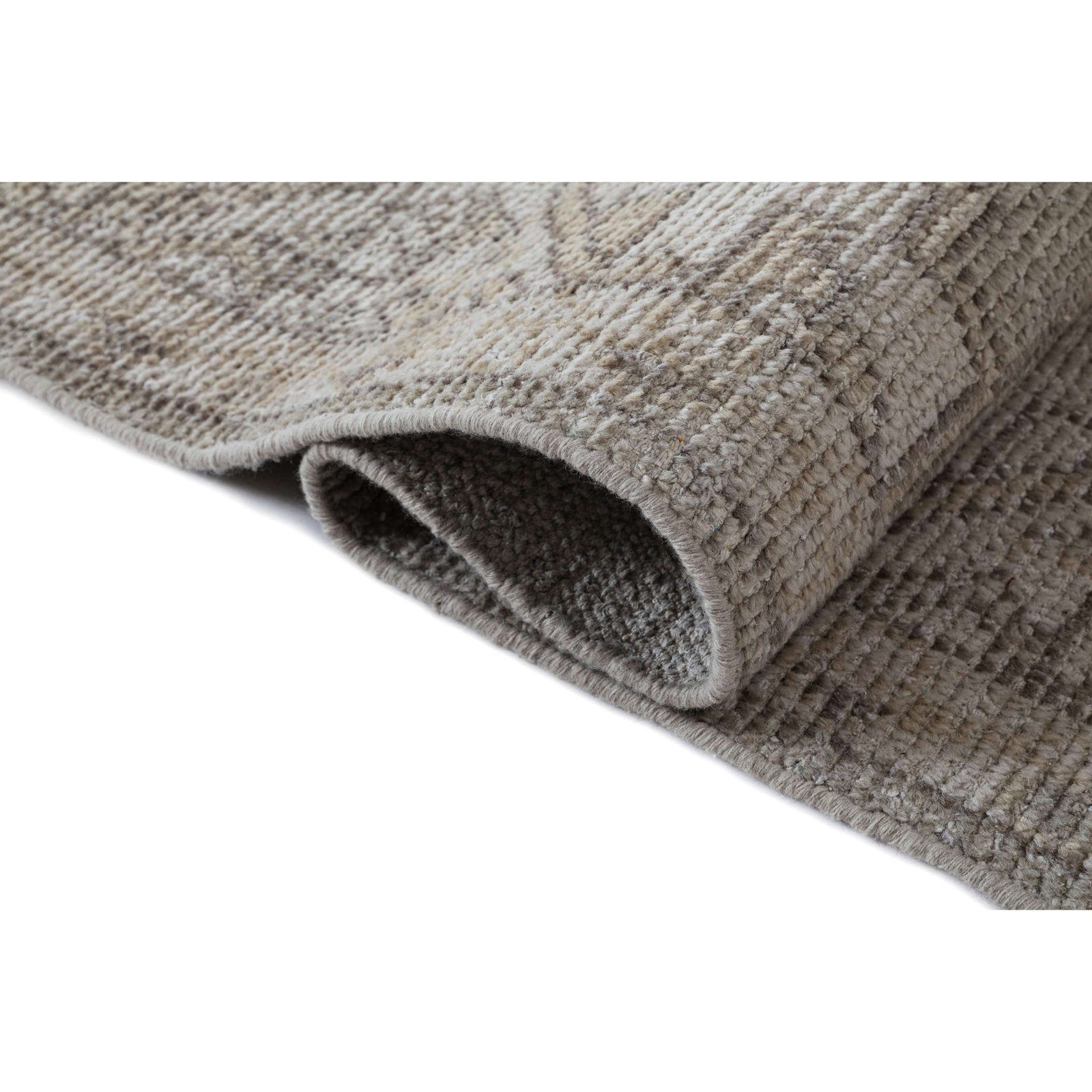 Maeve Hand-Knotted Geometric Wool Rug, Rectangle 7'9" x 9'9"