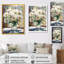 Pivoines et ombres géométriques II - décorations murales pivoines-341422093-341422099-341422101
