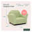 Weybridge Kid's Club Chair Gingham Pattern-1771890004