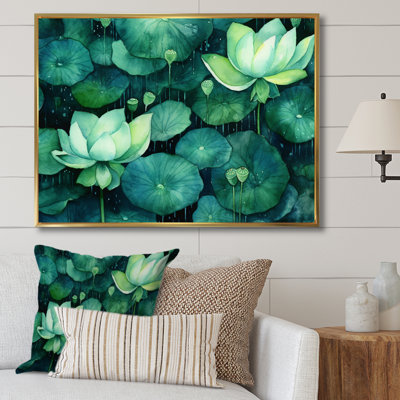 " Green Lotus Pond II "