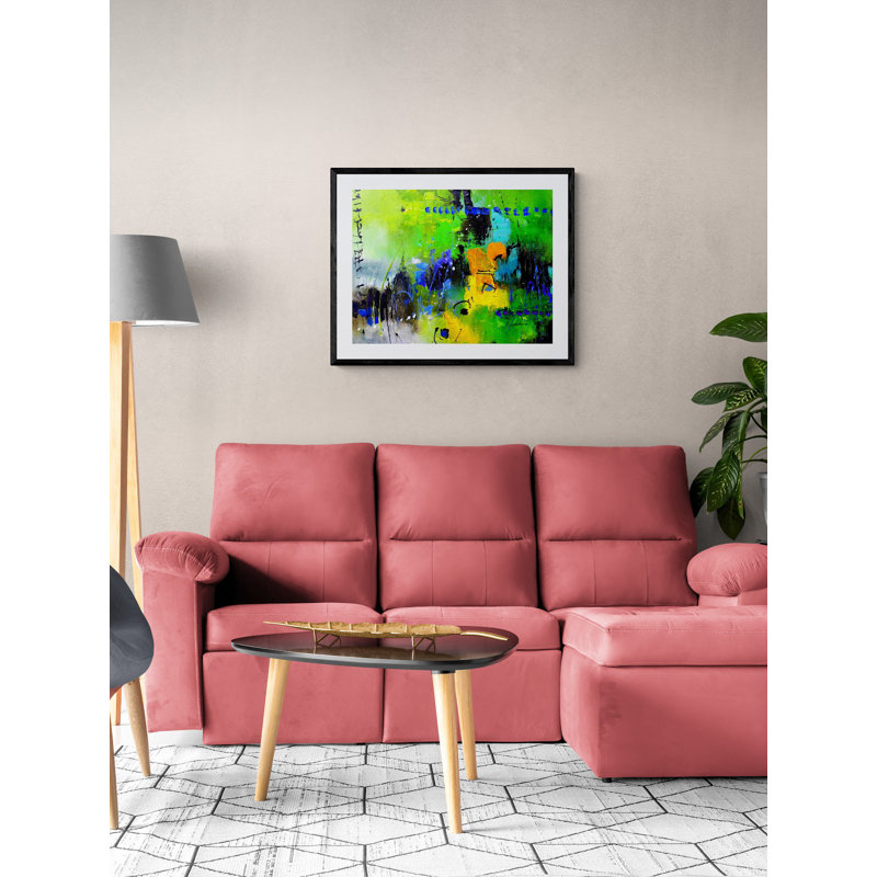 The Great Kahn Testimony Print by Pol Ledent, Black Framed Paper, 25.25" H x 31.25" W