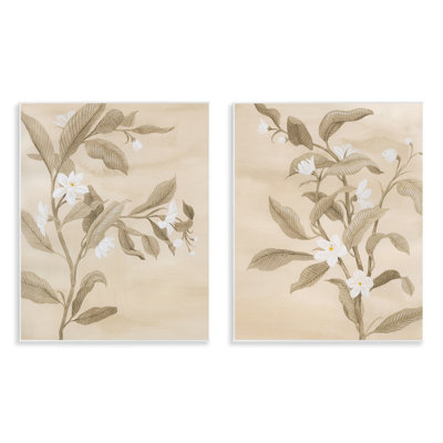  "White Daffodils", art mural sur plaque par Grace Popp