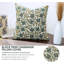Housse de coussin Art Fab Fabine - Imprimés floraux sur lin doux, Vashundra-109623975-109623979-109623980