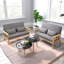 Macclesfield 2 Seater Linen Blend Loveseat-1928112982