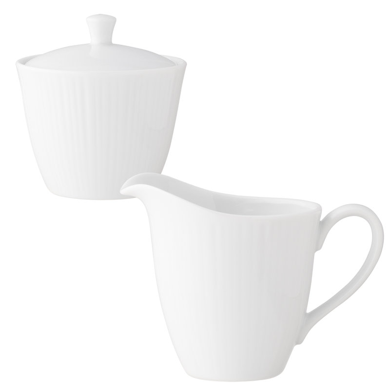 Ensemble sucrier et crémier Noritake Conifere