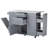 Kitchen Island Fits for Home with Drop Leaf Countertop, Hidden Trash Cabinet & Pull-Out Organizer-129952347