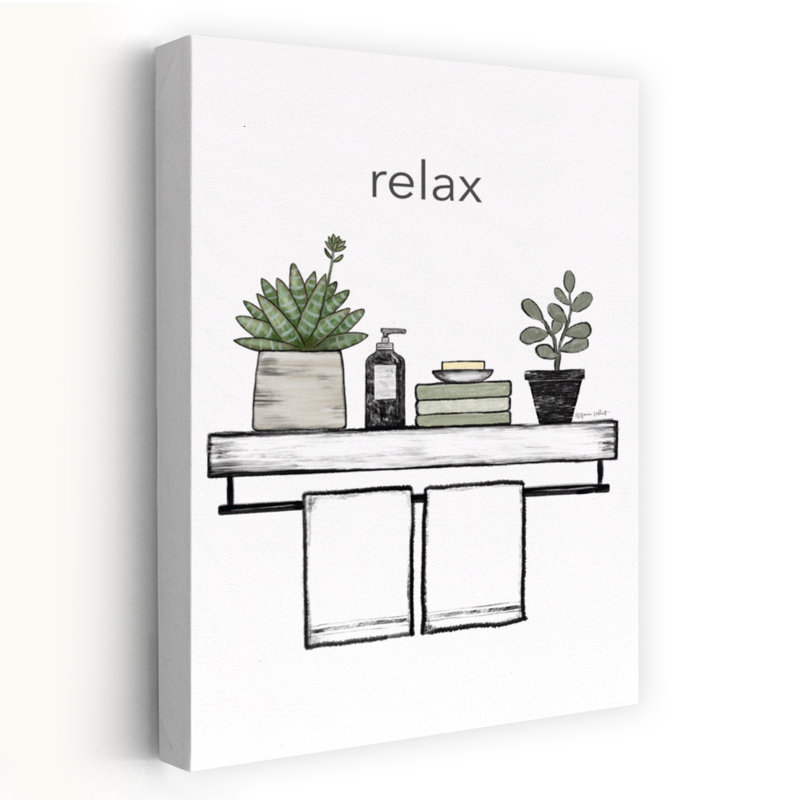 Tablette de salle de bain Relax, H 24 po x l 16 po