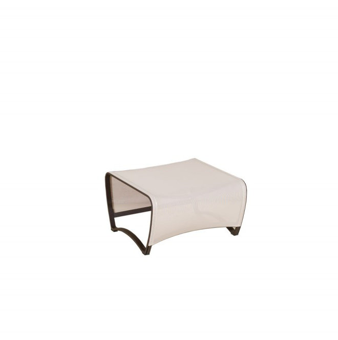 Repose-pieds Jet Stream, Brun / lin