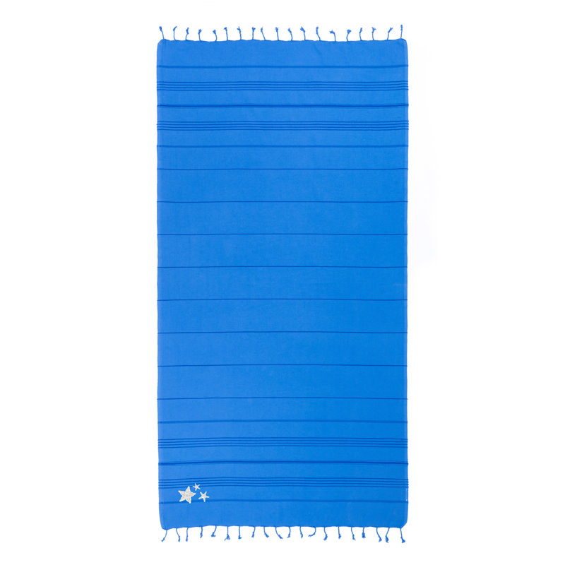 Serviette de plage Summer Fun, Bleu royal