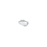 Deltana WBC6050U26 6" Length X 5" Width Triangular Corner Wire Shower Basket Polished Chrome