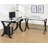 L-Shaped Glass Top Computer Desk