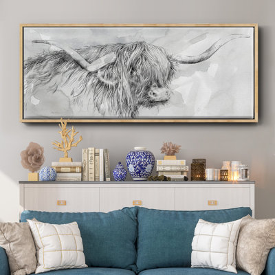 Highland Prince- Framed Canvas