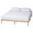 Andrey Baxton Studio Calhoun Japandi Queen Size Bed Frame